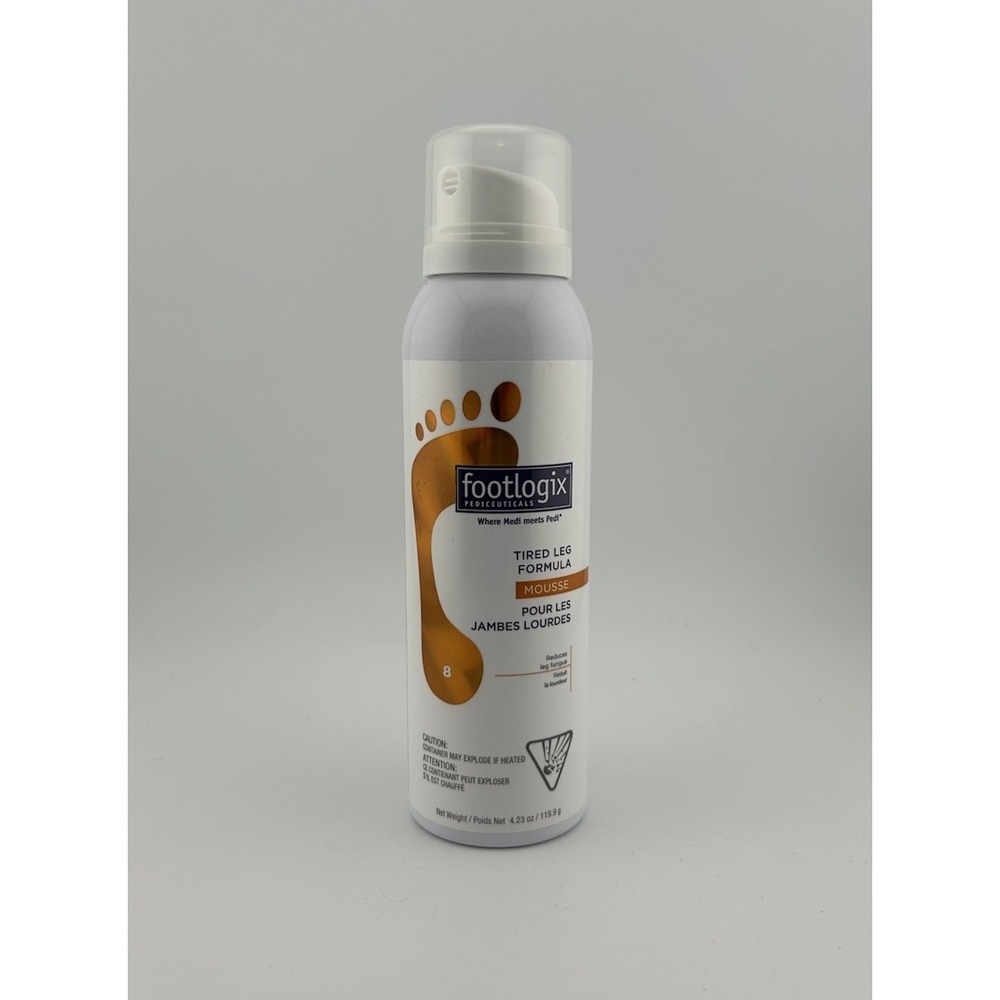 Footlogix Pediceuticals‎ - Tired Leg Formula Mousse 4.2 oz - Reduced Leg Fatigue
